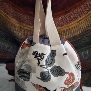 Kézimunka / projekt táska L méret - táska & tok - kézitáska & válltáska - belső rendező - Meska.hu