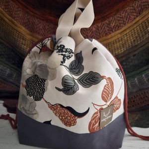 Kézimunka / projekt táska L méret - táska & tok - kézitáska & válltáska - belső rendező - Meska.hu