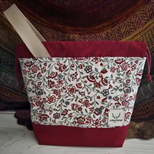 Kézimunka táska  / projekt bag M méret, Táska & Tok, Kézitáska & válltáska, Belső rendező, Varrás, MESKA