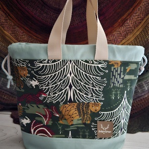 Kézimunka / projekt táska L méret - Meska.hu