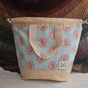 Kézimunka táska / projekt bag L méret, Táska & Tok, Kézitáska & válltáska, Belső rendező, Varrás, MESKA
