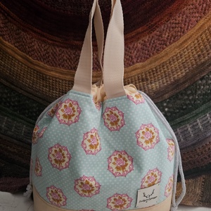 Kézimunka táska / projekt bag L méret - táska & tok - kézitáska & válltáska - belső rendező - Meska.hu