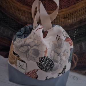 Kézimunka táska / projekt bag L méret - táska & tok - kézitáska & válltáska - belső rendező - Meska.hu