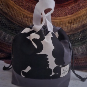 Kézimunka táska / projekt bag L méret - táska & tok - kézitáska & válltáska - belső rendező - Meska.hu