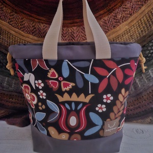 Kézimunka táska / projekt bag L méret - Meska.hu