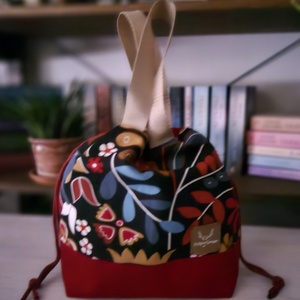 Kézimunka táska / projekt bag L méret - táska & tok - kézitáska & válltáska - belső rendező - Meska.hu