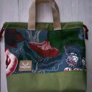 Kézimunka táska / projekt bag L méret - táska & tok - kézitáska & válltáska - belső rendező - Meska.hu