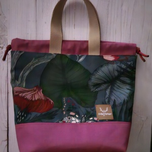 Kézimunka táska / projekt bag L méret - táska & tok - kézitáska & válltáska - belső rendező - Meska.hu