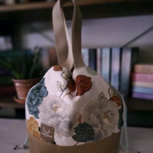Kézimunka táska / projekt bag L méret - táska & tok - kézitáska & válltáska - belső rendező - Meska.hu