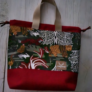 Kézimunka táska / projekt bag L méret - táska & tok - kézitáska & válltáska - belső rendező - Meska.hu