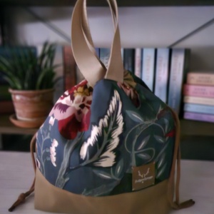 Kézimunka táska / projekt bag L méret - táska & tok - kézitáska & válltáska - belső rendező - Meska.hu