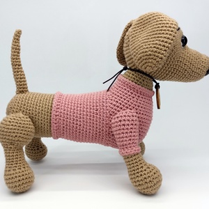 Tacskó kutyus - játék & sport - plüssállat & játékfigura - más figura - Meska.hu