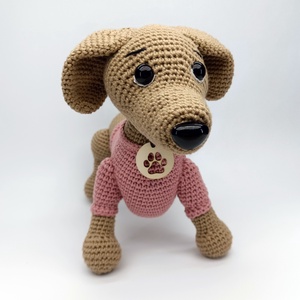 Tacskó kutyus - játék & sport - plüssállat & játékfigura - más figura - Meska.hu