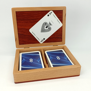 Kártyatartó doboz, két paklinak - Meska.hu