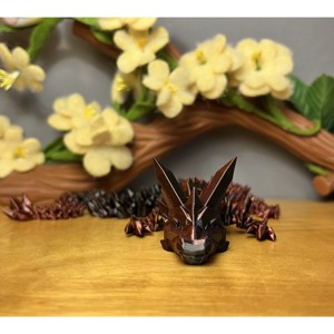 3d nyomtatott kristály sárkány, Játék & Sport, Plüssállat & Játékfigura, Más figura, Mindenmás, MESKA