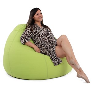 Fűzöld XXL Babzsákfotel, , , MESKA