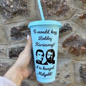 Bud Spencer és Terence Hill Pohár - Te mondd, hogy Boldog Karácsonyt! - Vicces Karácsonyi Ajándék - Meska.hu