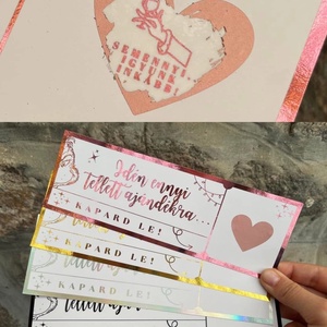 Kaparós Karácsonyi Meglepi  Grinch mintájú vicces sorsjegy, Karácsony, Karácsonyi ajándékozás, Karácsonyi képeslap, üdvözlőlap, ajándékkísérő, Fotó, grafika, rajz, illusztráció, MESKA