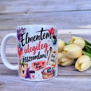 Vicces anyukás bögre 3 dl � Kerámia bögre humoros felirattal - Meska.hu