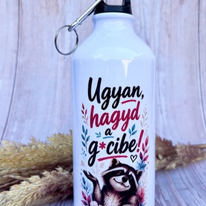 Vicces mosómedvés kulacs  � 600 ml - Meska.hu