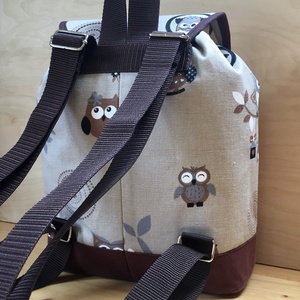 Baglyos női hátizsák -  - Meska.hu