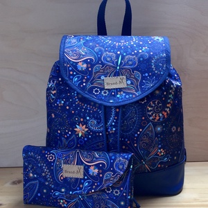 Pillangós női vízálló hátizsák -  - Meska.hu