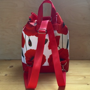 Pipacsos vízálló 3 az 1-ben női táska -  - Meska.hu