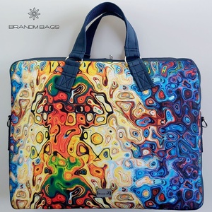 Vibráló színes vízálló �EDIT női laptop táska - táska & tok - laptoptáska, laptop hátizsák - Meska.hu