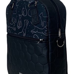 Fekete macskás 4 az 1-ben RITA női táska/hátizsák - táska & tok - variálható táska - Meska.hu Fekete macskás 4 az 1-ben RITA női táska/hátizsák - táska & tok - variálható táska - Meska.hu