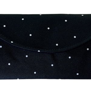 Fekete-fehér pöttyös  vízálló �KRISZTI kártyatartós női pénztárca - táska & tok - pénztárca & más tok - pénztárca - női pénztárca - Meska.hu