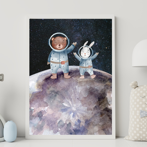 Űrkaland poszter szett  - művészet - grafika & illusztráció - digitális - Meska.hu