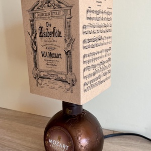 Mozart likőrös lámpa - otthon & életmód - lámpa - asztali lámpa - Meska.hu
