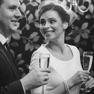 Birdcage fátyol köves díszítéssel - esküvő - kiegészítők - fátyol - Meska.hu