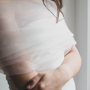 Körstóla, stóla tüllbőll, Esküvő, Kiegészítők, Bolero és válltakaró, Varrás, MESKA