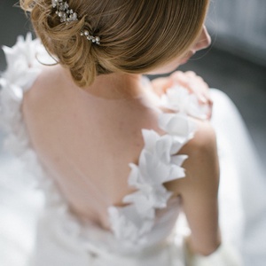 FRIDA menyasszonyi fejdísz, pánt - esküvő - hajdísz - hajpánt - Meska.hu