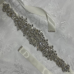 Menyasszonyi strasszos öv - esküvő - kiegészítők - öv & pánt - Meska.hu