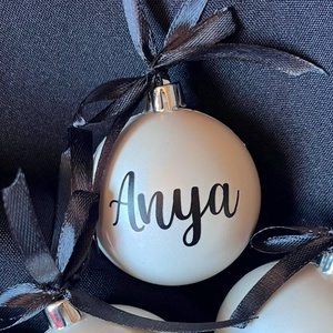 Műanyag Karácsonyi gömb  - Meska.hu