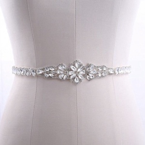 Menyasszonyi díszes, strasszos öv - Meska.hu