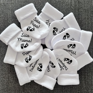 Baba bejelentő kis zoknik - 10 db, Baba - mama, Babaemlékek, Bababejelentők, Mindenmás, Az ár 10 db kis zoknit tartalmaz!

Jelentsd be a családnak, barátoknak kreatív módon, hogy babát vá..., MESKA