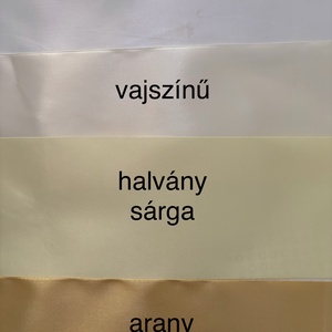 Vőfélyszalag MINTA - esküvő - kiegészítők - vőfélyszalag - Meska.hu