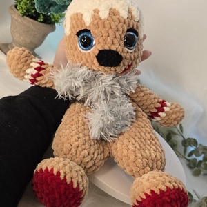 Pihe-puha karácsonyi mézi rongyi plüss - játék & sport - plüssállat & játékfigura - más figura - Meska.hu