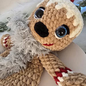 Pihe-puha karácsonyi mézi rongyi plüss - játék & sport - plüssállat & játékfigura - más figura - Meska.hu