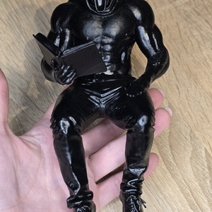 Ghostface könyvespolc dekoráció - otthon & életmód - dekoráció - asztal és polc dekoráció - könyvszobor - Meska.hu