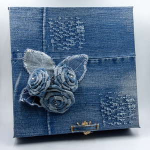 Ajándék doboz (szögletes), Otthon & Életmód, Dekoráció, Díszdoboz, Asztal és polc dekoráció, Újrahasznosított alapanyagból készült termékek, MESKA