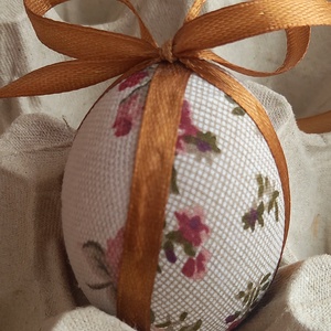 Húsvéti kézműves Patchwork tojás párban (2 db) - otthon & életmód - dekoráció - asztal és polc dekoráció - asztaldísz - Meska.hu