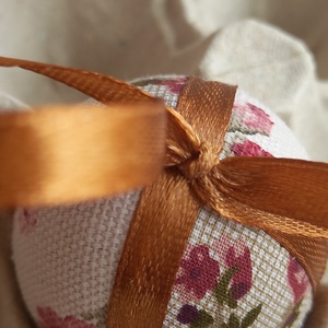 Húsvéti kézműves Patchwork tojás párban (2 db) - otthon & életmód - dekoráció - asztal és polc dekoráció - asztaldísz - Meska.hu