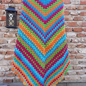 Fuerteventura Horgolt vállkendő - háromszög alakú , Ruha & Divat, Sál, Sapka, Kendő, Vállkendő, Horgolás, MESKA