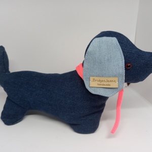 Tacskó Mikulás - formabontó viseletben :) - játék & sport - plüssállat & játékfigura - maci - Meska.hu