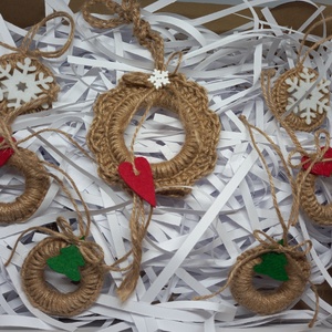 Karácsonyi dísz - szett - Meska.hu