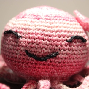 Polip amigurumi - játék & sport - plüssállat & játékfigura - polip - Meska.hu